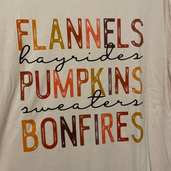 Fall Themed Graphic T-Shirt - Picture 4 of 6